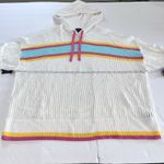 Torrid NWT White Pointelle Boxy Hoodie Sweater Size 2X Photo 8
