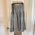 The Great Boating Pearl Snap Skirt Size 2 Color Blue and White Photo 1