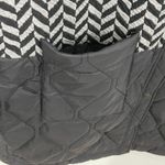 Nic+Zoe NWT  Quilted Mix Media Coat Size SMALL Knit Black‎ Patch Pocket Photo 11