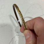 2 Gold Plated Slip On Bracelets Photo 3