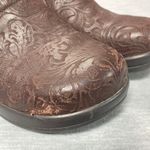 Alegria PG Lite KEL 433 Sz 40 Brown Embossed Leather Clogs Comfort Slip On Shoes Photo 10