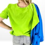 90s DRAPERS AND DAMONS Blue Green Matching Shirt Jacket Set Photo 4