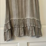Entro Gray Ruffled Sleeveless Tank Top Photo 7