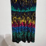 Ellen Tracy  Midi Knee Length Multicolor Sheath Dress Sz L Photo 3