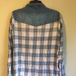 Life in Progress  medium plaid button dow Photo 3