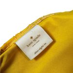 Kate Spade  New York Halter One Piece Swimsuit Saffron Yellow Embroidered Size M Photo 4