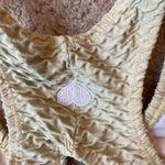 Booty By Brabants  Textured Light Yellow Bra Photo 3