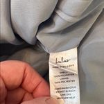 Lulus  Upgraded Event Blue Jacquard Bustier Strapless Midi Dress XL Formal NWT Photo 6