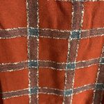 Vintage Brown Plaid 3/4 Length Sleeve Dress by Parkshire Original Size M Photo 3