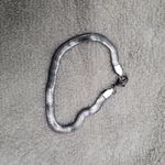 Silver stainless steel chain Punk bracelet Gothic Emo Photo 3