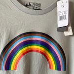 NEW PHLUID Rainbow Graphic Short Sleeve Pride T Shirt Gray Size 1X LGBTQ Photo 2