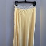 Mika & Gala NWT‎  Satin Lace Trim Skirt Size XS Photo 3