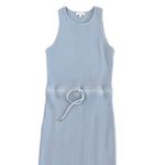 Reiss  Womens Dress Sz Small Josephine Ribbed Knit Tank Midi Minimalist Minimal Photo 3
