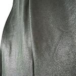 Guess Black Snakeskin Pleather Mid Rise Elastic Waist Stretchy Leggings Size XS Photo 2