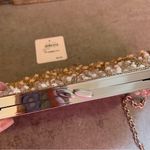Nordstrom  evening Formal bag, purse, sparkly Beaded Blush Clutch Rtl $99 Photo 4