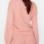 Nasty Gal NWT It Takes Two Baby Fluffy Knit Lounge Sweater sz Large Photo 1