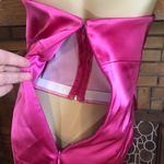 David Meister PINK STRAPLESS BEADED COCKTAIL DRESS (10) Photo 10