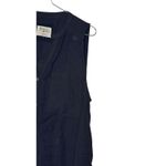 Holding Horses Womens Shirt Dress Button Up Sleeveless Knee length Black Size 8 Photo 1