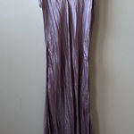 Eden Paris Silk Beaded Midi Dress Purple Size 0 Photo 0