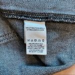 We The Free Urban Outfitters  Black Denim Mini Skirt Button Fly 26" EUC Photo 4