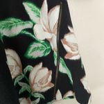 Anthropologie  Postmark Black Floral Kobus Magnolia Zipper Top Women’s Size XL Photo 5