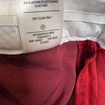 NWT Favorite Daughter Women’s Velvet The Amore Pant Maroon Size 4 Red Photo 11