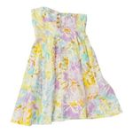 Anthropologie  Maeve Sweetheart Corset A-Line Floral Dress Sleeveless Size LP NEW Photo 6