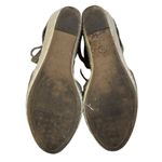 DV Dolce Vita Taupe Suede Manica Lace Up Zip Back Espadrille Wedge 8 M Boho Brown Photo 7