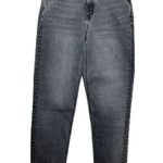 American Eagle  Mom Jeans High Rise Stretch Cotton Denim Black Washed 4R Photo 1