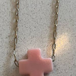 ENewton  Necklace Pink Cross Photo 0