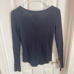 Aeropostale Long Sleeve Waffle Knit Notch Neck Photo 1