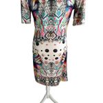 TANGO MANGO Multicolor Butterfly Short Sleeve Dress Size XS/S Photo 2