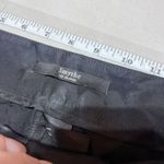 Smythe Womens Flat Front Jacquard High Rise Tapered Leg Casual Pants Blak Size 6 Black Photo 9