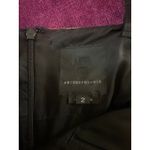 ANNA SUI for ANTHROPOLOGIE Papaver Poppy Print Silk Dress Empire Waist Size 2 XS Black Photo 3