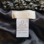 Chico's Black and White Faux Fur Jacket 3/4 Sleeve Photo 6