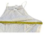 Loft ‎ White Eyelet Sleeveless Mini Dress - Casual Sundress Summer Photo 7