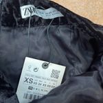 ZARA  asymmetrical crushed velvet skirt Photo 1