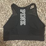 PINK - Victoria's Secret PINK Victoria’s Secret Sports Bra Black Photo 3