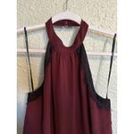 Forever 21 Vintage Maroon Black Forest‎ Fairy Grunge Y2K Witchy Whimsigoth Maxi  Photo 3