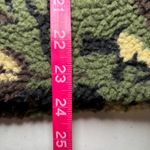 Sanctuary  Green Camoflauge Zip Up Fleece‎ Jacket Lined Medium Photo 8