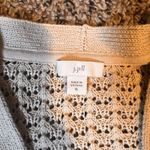 J.Jill  Beige Knit Cardigan Open Front Button XL‎ Extra Large Womens Photo 1