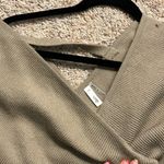 Glam Cropped Off the Shoulder wrap sweater! size S/M Photo 1