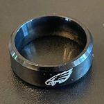 Philadelphia Eagles Ring Size 9 Black Photo 5