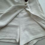 ZARA White Tweed Skort Size Extra Small Photo 5