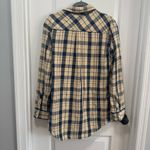 The North Face  Valley Twill Flannel Shirt Women’s size Small Gravel‎ Navy Blue Photo 14