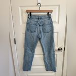 ZARA Distressed High-Waisted Distressed Jeans Photo 7
