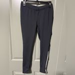 Old Navy Run Leggings Sz M by Active Gray w/ Reflector zipper pocket & legs Photo 1