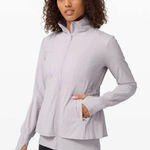 Lululemon  Sights Seen Chrome Full Zip Jacket Size 2 Womens Athletic Casual Cinch Photo 0