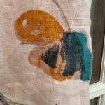 Rachel Zoe Blush Light Pink 100% Linen Floral Button Up Shirt Dress Size XS Photo 10