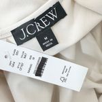 J.Crew  Pleated Ballet Maxi Dress Stretch Cotton Natural Long Sleeve Medium NWT Photo 3